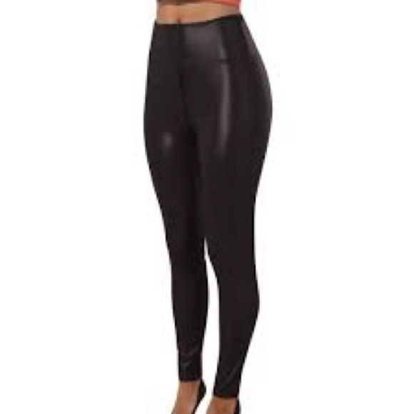 wild fable Pants - Wild Fable Shiny Black woman Leggings size XS
